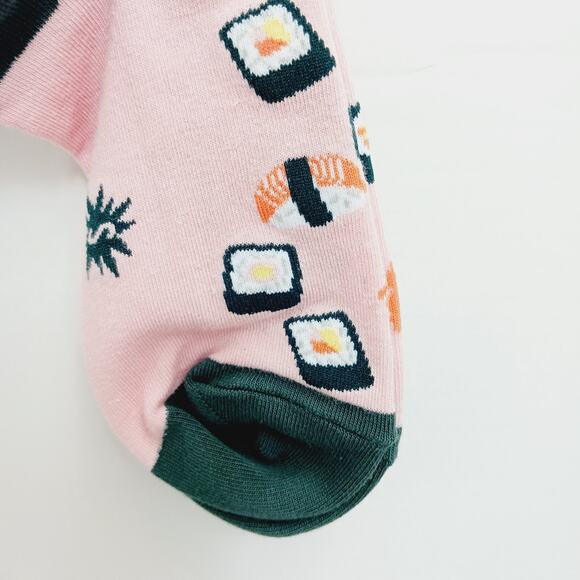 Sock It To Me Crew Women Boy Sushi Nigiri California Roll Tuna Shrimp NWT NEW - Picture 8 of 10